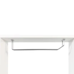 Gulches Rustic 3-Tier Wall-Mounted Wine Rack With Glass Holder -Baxton Studio Shop GUEST 2b851786 9469 4a76 ab86 ae089b90bd3d