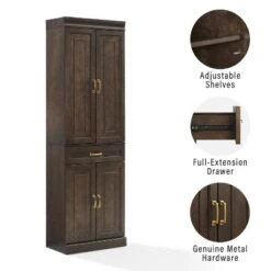 Crosley 78" Stanton Kitchen Storage Pantry Cabinet -Baxton Studio Shop GUEST 2b86ad11 9d0f 4061 95a1 f4c524c93c46