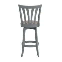 30" Savana Swivel Height Barstool Blue Wirebrush/Cream - Hillsdale Furniture -Baxton Studio Shop GUEST 2b9013b4 2764 4913 9259 281edc2eaa21