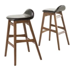 30" Moria Barstool (Set Of 2) - Christopher Knight Home -Baxton Studio Shop GUEST 2be0736d a111 42c8 b34e 512cac7c38e4