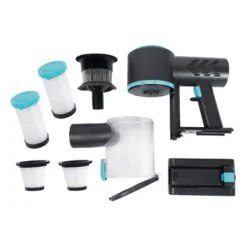 VETTA Lightweight Cordless Stick Vacuum Cleaner With Washable HEPA Filter And 2,200 MAh Battery -Baxton Studio Shop GUEST 2bf3acdf 7d62 45de b00c 586028d334d1