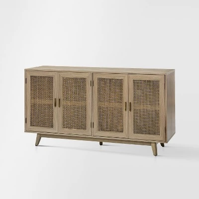 Buthrotos Living Room Solid Wood TV Stand For TVs Up To 65" | KARAT HOME 12 Buthrotos Living Room Solid Wood TV Stand For TVs Up To 65" | KARAT HOME - Image 12