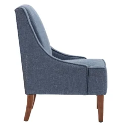 Swoop Arm Accent Chair - WOVENBYRD -Baxton Studio Shop GUEST 2c1ab16e b097 453b b56d efdfde94a3b5