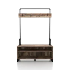 Lebarone Industrial 4 Shelf Hall Tree Reclaimed Barnwood - HOMES: Inside + Out 11 Lebarone Industrial 4 Shelf Hall Tree Reclaimed Barnwood - HOMES: Inside + Out -Baxton Studio Shop GUEST 2c2c8095 a338 45b7 beef 79aca4ec0ed3