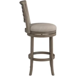 Thredson Swivel Height Barstool Light Antiqued Gray Wash - Hillsdale Furniture -Baxton Studio Shop GUEST 2caa0fb4 a68b 41a3 a9e1 3fe0ba879eee