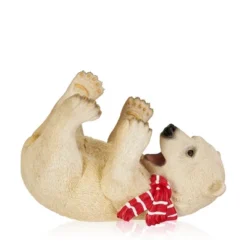 True Cheery Cub Polyresin Wine Bottle Holder Set Of 1, White, Holds 1 Standard Wine Bottle -Baxton Studio Shop GUEST 2cd265d6 9723 441e 82f9 9cd3abe4b62e