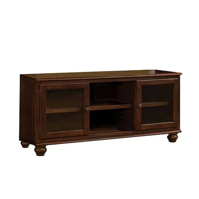 58" Dita TV Stand For TVs Up To 59" Walnut - Acme Furniture 1 58" Dita TV Stand For TVs Up To 59" Walnut - Acme Furniture