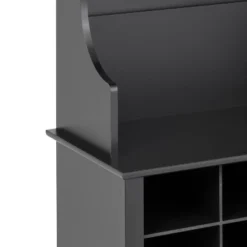 27" Narrow Hall Tree With 9 Shoe Cubbies - Prepac 21 27" Narrow Hall Tree With 9 Shoe Cubbies - Prepac -Baxton Studio Shop GUEST 2d6cbc2b fdf0 483e acb6 3f576862b458