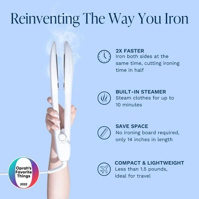 Nori Press Handheld Steam Iron - White 7 Nori Press Handheld Steam Iron - White - Image 7