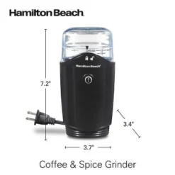 Hamilton Beach Coffee Grinder Black - 80410: Electric Blade Grinder For Coffee Beans, Medium Grind, 12 Cup Capacity 17 Hamilton Beach Coffee Grinder Black - 80410: Electric Blade Grinder For Coffee Beans, Medium Grind, 12 Cup Capacity -Baxton Studio Shop GUEST 2ed25c46 3335 4ea3 ad77 737815a89cf7