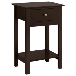 Yaheetech Wooden Bedside End Table For Living Room, Bedroom -Baxton Studio Shop GUEST 2f5bd35c ed13 467f 9515 d3401fe56764