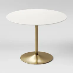 Braniff Round Dining Table Metal Base - Threshold™ -Baxton Studio Shop GUEST 2f774cae 7bbe 4719 bfb6 d6400dbe7d3b