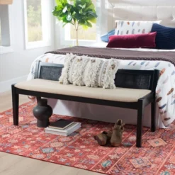 Bessie Bench - Powell -Baxton Studio Shop GUEST 2fc98cf6 07d1 4e66 a071 3443444785c0