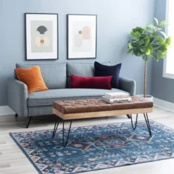 Barron Bench - Powell Company 14 Barron Bench - Powell Company -Baxton Studio Shop GUEST 303dca3c 26eb 402f 93c3 ff96eb117471