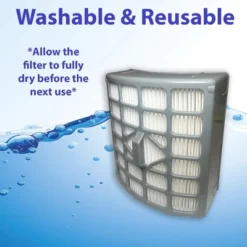 Nispira NV341 HEPA Filter For Shark Rotator Slim-Light Lift-Away Vacuum NV341Q NV340 NV340UK NV340UKP NV340UKR 1229FC340 XHF340 3 Pack -Baxton Studio Shop GUEST 314b09d1 f4b8 4797 a529 4771dc67ee3f