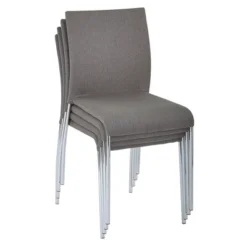 Set Of 4 Conway Stacking Chair - OSP Home Furnishings 9 Set Of 4 Conway Stacking Chair - OSP Home Furnishings -Baxton Studio Shop GUEST 31b9879e 849d 4462 8ee8 780429b4ccd2