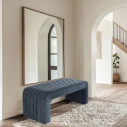 HomePop Arch Channel Bench -Baxton Studio Shop GUEST 3274969a ebb6 4648 893b 55cd5b25ce84