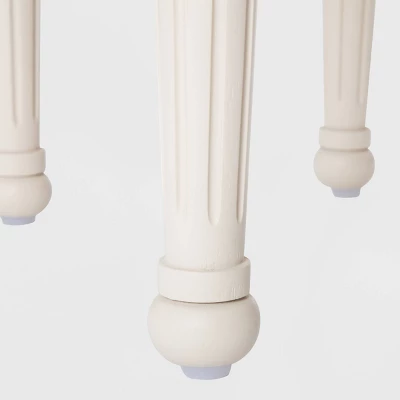 Richards Side Table With 2 Drawers White - Finch 6 Richards Side Table With 2 Drawers White - Finch - Image 6