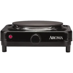 Aroma AHP 303 Single Burner Plate Restored Black
