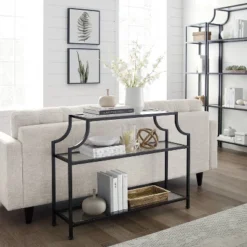 Aimee Console Table Oil Rubbed Bronze - Crosley -Baxton Studio Shop GUEST 3316909c bf9b 470c 855d 778afdf72dd2