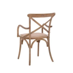 Helia Arm Chair Ash Gray - Linon -Baxton Studio Shop GUEST 3317a18b d220 496f b713 97357b02531d
