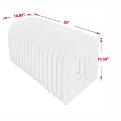 CAVINAS Modern Corduroy Storage Ottoman Bench Cat's Cest,Small Ottoman For Living Room,Bedroom -Baxton Studio Shop GUEST 3330dafb 487b 4032 92a7 0c64180804a9