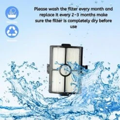 Nispira HZ500 Vacuum Cleaner Replacement HEPA Filter For Shark HZ500UK HZ500UKT Anti Hair Wrap Corded Stick Vacuum Cleaner. 6 Packs -Baxton Studio Shop GUEST 33781d64 5a84 4c25 93a7 0a4a3c71a4f6