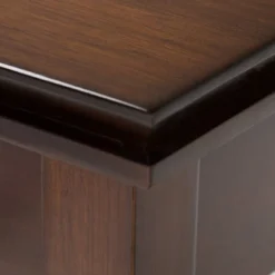 46" Stratford Coffee Table Russet Brown - WyndenHall: Modern Style, 2 Drawers, Pine Material -Baxton Studio Shop GUEST 33a606cc 49bb 43e9 b7dd 33148ac44040