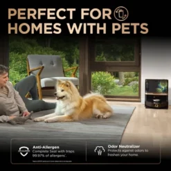 Shark Power Detect 2-in-1 Robot Vacuum And Mop With NeverTouch Pro Base - RV2820ZE -Baxton Studio Shop GUEST 34627936 edbf 4a19 8b70 fc112bff1815