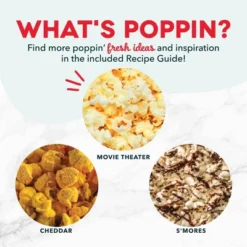 Dash 16 Cup Electric Popcorn Maker - Aqua: 1400W Popcorn Popper, 8 Kernel Capacity, Easy Clean, Metal & Plastic -Baxton Studio Shop GUEST 3472b536 e0d1 4eb2 9fd1 a68f1e67fd65