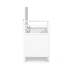 Laredo Storage Bench White - Linon -Baxton Studio Shop GUEST 347ef8c8 06fa 47bd 91d5 c43652e77800
