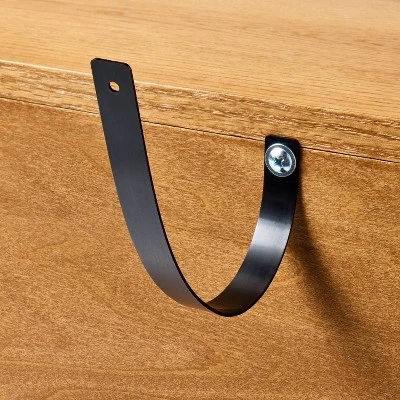 Azorella Media Stand Oak Brown - Threshold™ Designed With Studio McGee 4 Azorella Media Stand Oak Brown - Threshold™ Designed With Studio McGee - Image 4