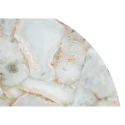 Heron Side Table White/Gold - ZM Home -Baxton Studio Shop GUEST 350a94c0 d557 473d a7f9 353188b87c14