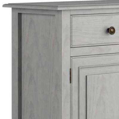 Hampshire Entryway Storage Cabinet Fog Gray - WyndenHall 2 Hampshire Entryway Storage Cabinet Fog Gray - WyndenHall - Image 2