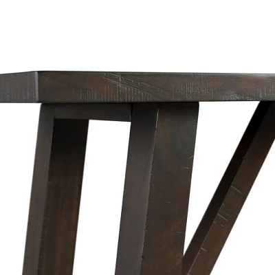 6pc Carter Counter Height Dining Set Table Graphite Gray - Picket House Furnishings 16 6pc Carter Counter Height Dining Set Table Graphite Gray - Picket House Furnishings - Image 16