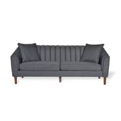 Ansonia Contemporary Fabric 3 Seater Sofa - Christopher Knight Home -Baxton Studio Shop GUEST 3654a1c4 ddb0 4f00 bbd3 a3d7640a9e45