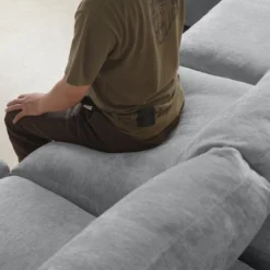 Cloud Couch Modular Sectional Sofa,100.5" U Shaped Couch, Oversized Convertible Wide Seater,3 Seater With 2 Ottomans For Living Room SetGray 18 Cloud Couch Modular Sectional Sofa,100.5" U Shaped Couch, Oversized Convertible Wide Seater,3 Seater With 2 Ottomans For Living Room SetGray -Baxton Studio Shop GUEST 367ecaf6 49a7 44b7 b4aa 5d97aaa42dd6