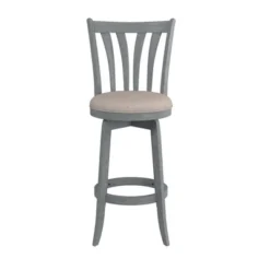 30" Savana Swivel Height Barstool Blue Wirebrush/Cream - Hillsdale Furniture -Baxton Studio Shop GUEST 36be4c5d 4595 4069 aab2 f397e3679274