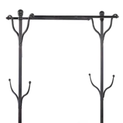 Industrial Metal Coat Rack Black - Olivia & May -Baxton Studio Shop GUEST 36c42d13 7f86 4141 97b5 3826fec1aa90