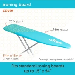 Oliso Ironing Board Cover Turquoise