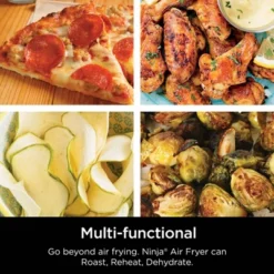 Ninja 4qt Air Fryer - Black AF101: Stainless Steel, 1550W, Digital Control, Dishwasher-Safe, 1-Year Warranty 10 Ninja 4qt Air Fryer - Black AF101: Stainless Steel, 1550W, Digital Control, Dishwasher-Safe, 1-Year Warranty -Baxton Studio Shop GUEST 36d7c328 a801 4117 9ada e582cd25f04b