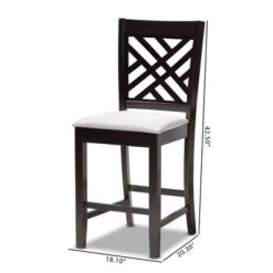 Set Of 2 Caron Finished Wood Counter Height Pub Chairs - Baxton Studio 10 Set Of 2 Caron Finished Wood Counter Height Pub Chairs - Baxton Studio -Baxton Studio Shop GUEST 36e09a1e 4535 44f3 a826 2bd6d5d19be0