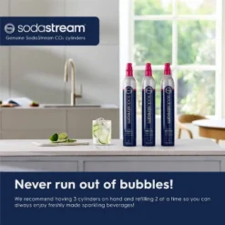 SodaStream 60L CO2 CQC Spare - Pink:Carbon Dioxide Cartridge, Quick Connect, Aluminum Refill, 1.37 Lbs 14 SodaStream 60L CO2 CQC Spare - Pink:Carbon Dioxide Cartridge, Quick Connect, Aluminum Refill, 1.37 Lbs -Baxton Studio Shop GUEST 36f67590 1061 4560 bb66 665c25358a13