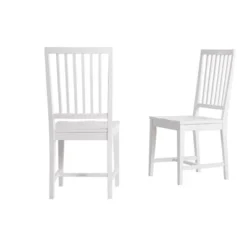 Set Of 2 Vienna Wood Dining Armless Chairs - Alaterre Furniture 37 Set Of 2 Vienna Wood Dining Armless Chairs - Alaterre Furniture -Baxton Studio Shop GUEST 373db42a 730d 470d a46a f7a7b8c1cfa6