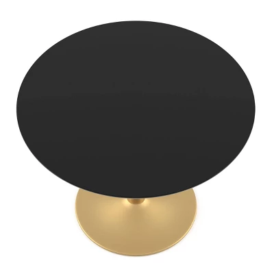 Koldfield Steel Base Round Dining Table - HOMES: Inside + Out 4 Koldfield Steel Base Round Dining Table - HOMES: Inside + Out - Image 4