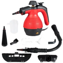 Costway Multifunction Portable Steamer Household Steam Cleaner 1050W With Attachments Red 19 Costway Multifunction Portable Steamer Household Steam Cleaner 1050W With Attachments Red -Baxton Studio Shop GUEST 3878fc7e def5 478b aaf6 4801c9c58996