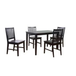5pc Shaker Dining Set - Buylateral 18 5pc Shaker Dining Set - Buylateral -Baxton Studio Shop GUEST 38dca589 d877 4505 9148 a1d81c6a6c42