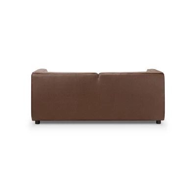 Otto Leather Loveseat - Abbyson Living 2 Otto Leather Loveseat - Abbyson Living - Image 2