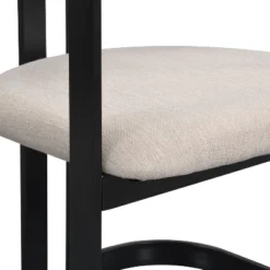 Christopher Knight Home Celica Modern Faux Wood Finish Upholstered Metal Dining Chairs (Set Of 2) -Baxton Studio Shop GUEST 395c3270 eb37 4320 83dd adb51dc8b8c8