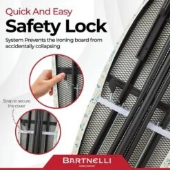 Bartnelli Pro Luxury Ironing Board, Mad In Europe For A Premium, Luxurious Ironing Experience 49x16" -Baxton Studio Shop GUEST 397d0793 0bb0 4044 8c49 d7f657f718ad